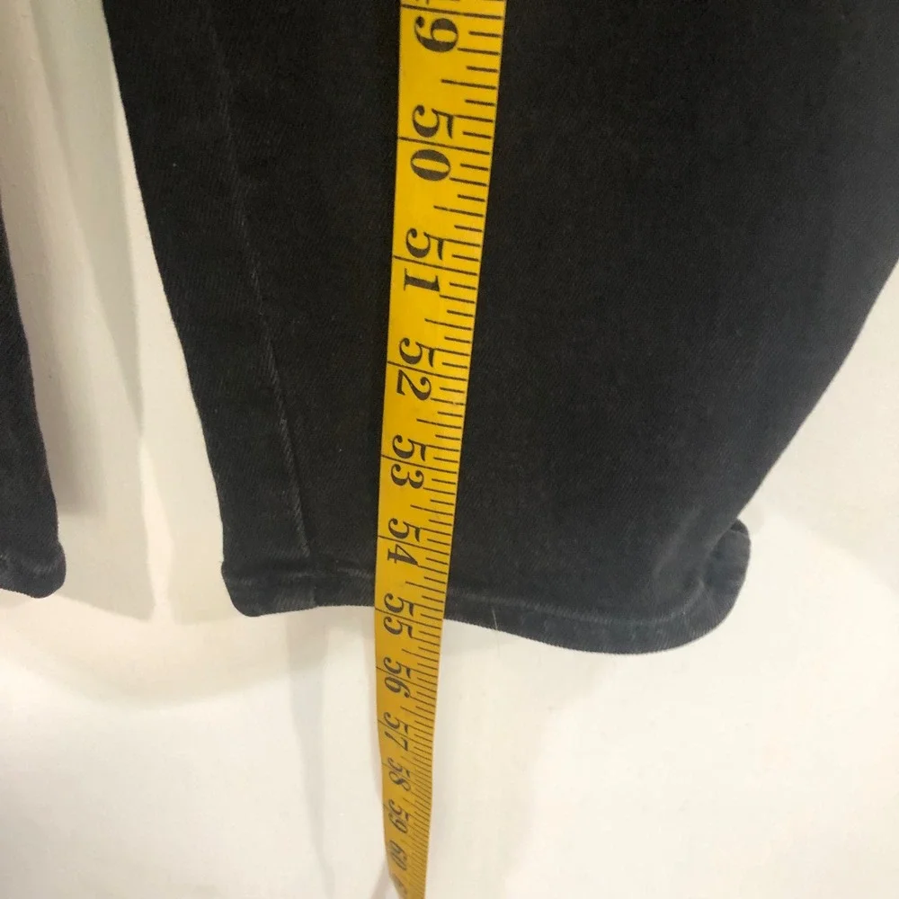 Madewell Denim Skinny Overalls Lunar Wash Black‎ M Adj Strap Pockets Zip Utility